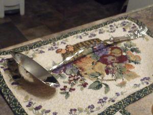 Beautiful Large "Rogers" Silver Plate Punch Ladle