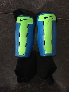 Boys large Nike soccer shin pads