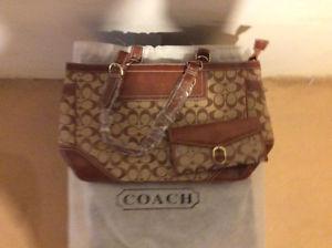 Brand new coach purse and wallet