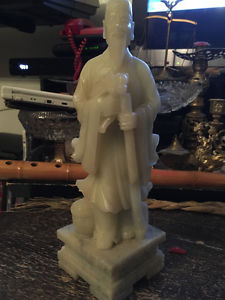 Chinese marble statue of wiseman