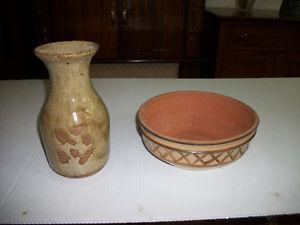 Choice of 's Pottery Bowl or Vase