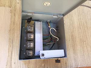 Commercial ventilation unit with control box