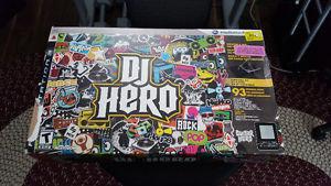 DJ hero turntable and DJ hero 1&2 games $30