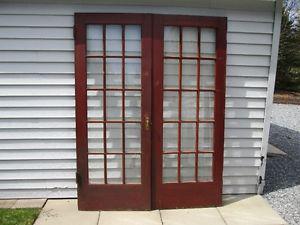 Double parlor doors