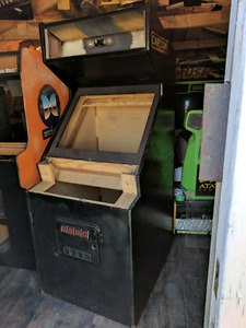 Empty arcade cabinet