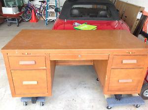 FREE SOLID WOOD OFFICE DESK