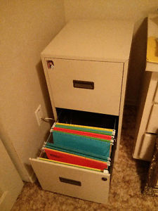 Filing Cabinet with hanging folders