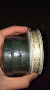 Flower tape and ribbon