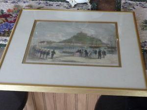 Framed  Print Of "The Prince And Princess Of Wales"