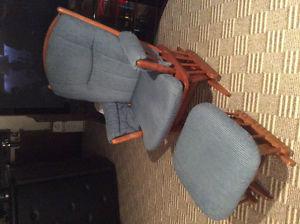 Glider Chair & Foot Stool $75 obo