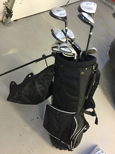 Golf clubs for sale.