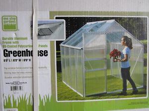 Harbor Freight Greenhouse L8ft, W6 1/2ft, H61/2 ft