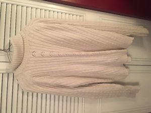 Higher State White Turtle Neck Sweater - Size XL