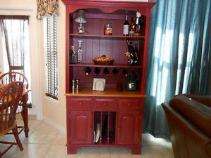 Hutch and China Cabinet, 350 Jam/Jelly Cabinet. 250