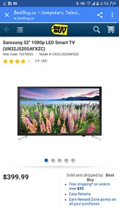 Im selking Samsung p LED Smart TV (UN32JAFXZC)