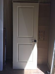 Interior door and jamb