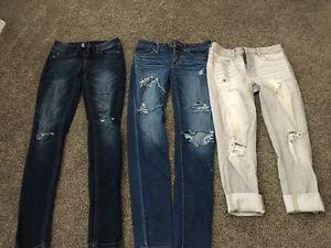 Jeans for sale! 2 pairs from American Eagle