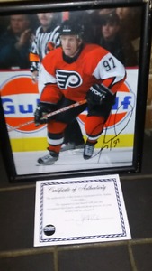 Jeremy Roenick autographed hockey picture