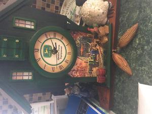 John Deere cuckoo clock,