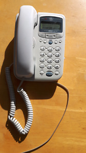 Land line desk or wall phone