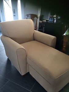 Love seat and lounge chair