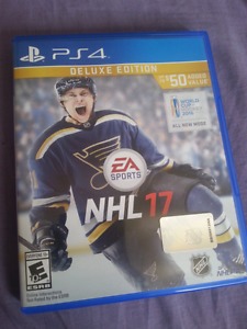 NHL 17 for PS4 only played once!