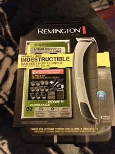 New remington cordless barber shop clippers. $40 obo! Cost