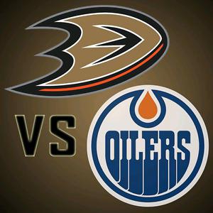 Oilers vs Ducks Round 2 Game 3 - Sun Apr 30 Sec 218, Row 8