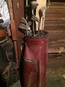 Old golf clubs