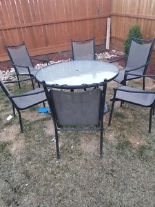 Patio set for 6.