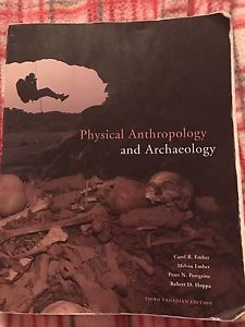 Physical Anthropology and Archaeology Textbook $70