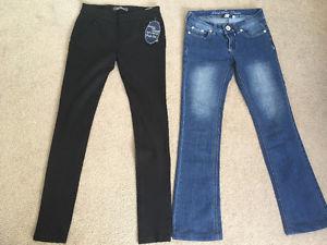 Point zero jeans and Denverhayes pants, new