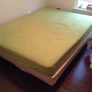 Queen Bed Mattress and Box Spring