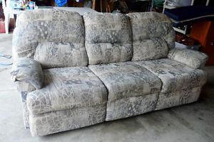 Reclining Couch and Matching Love Seat