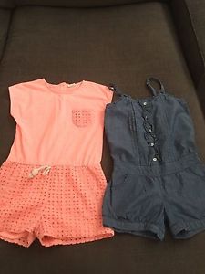 Rompers size 8-9y