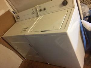 Roper washer and dryer