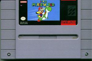 SNES Game Super Mario World. In Great Shape