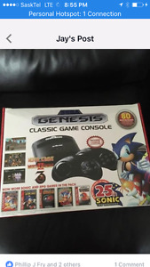 Sega genesis 80 built in games