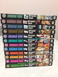 Shaman King manga 1-12