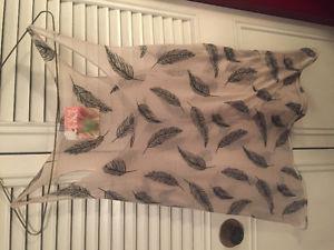 Sheer feather tank - size L