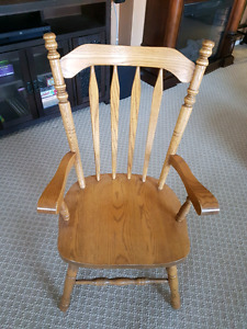Solid Oak Arm / Side Chairs