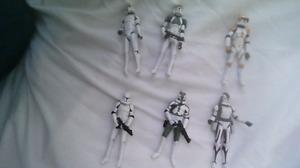 Star Wars Figures! Star Wars Clone Wars Clones!