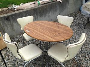 Table and chairs