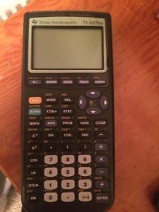 Texas Instrument graphing calculator