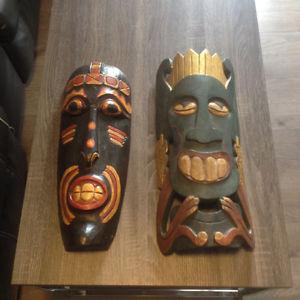 Two Tribal Masks