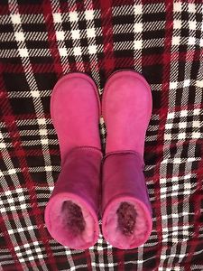 UGG boots pink women's size 5