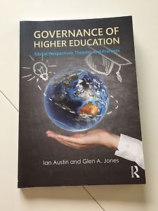 Used text book - Governance of Higher Education