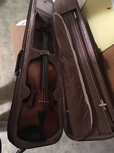 Violin and music stand