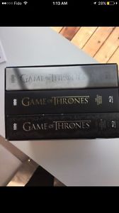 Wanted: Game of thrones season 1,2,3