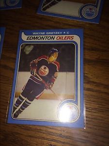 Wayne Gretzky rookie card reprints. $5 each